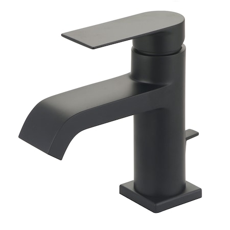 Olympia Single Handle Bathroom Faucet in Matte Black L-6090-MB